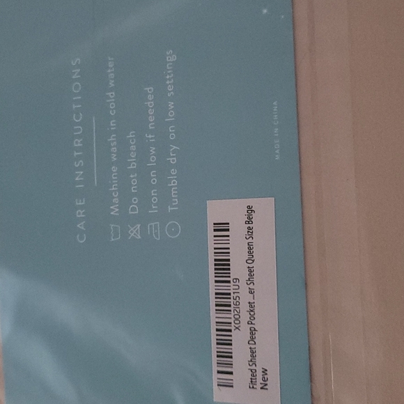 🌟New🌟 queen fitted sheet - Picture 3 of 3